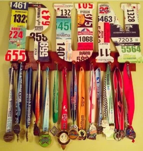 DIY medal hanger at home